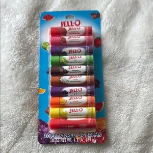 Jell-O Flavored Lip Balm Set (10-Count)